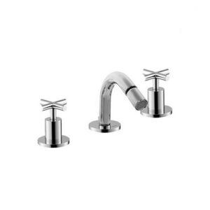 70835.21.018 Gruppo bidet 3 fori con scarico da 1”1/4 cromo NEWFORM
