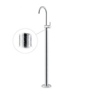 71118E.21.018 Parte esterna miscelatore lavabo con colonna a pavimento senza scarico cromo NEWFORM