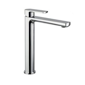72015.21.018 Miscelatore monocomando versione alta per lavabo d'appoggio senza scarico cromo NEWFORM