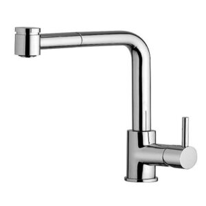 7717000 Monocomando lavello monoforo con doccetta 2 getti Pepe FRATELLI FRATTINI