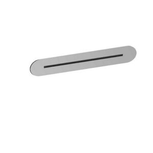 9089100 Soffione cascata in acciaio inox 27x5 cm filo parete FRATELLI FRATTINI