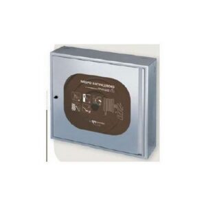 CE11X220 Naspo A Parete Tubo Rosso 20 M Cassetta Inox C/Integra MANFREDI
