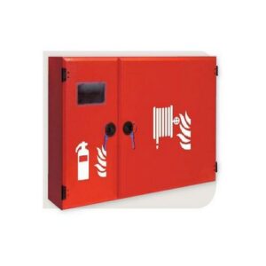 CE23A215 Naspo Dn25 A Parete Twin C/Portaestintore Tubo Bianco Mt.15 MANFREDI