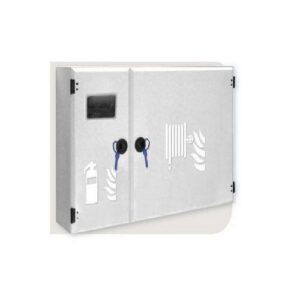 CE33B230 Naspo Dn25 A Parete Bianco Twin C/Portaest. Tubo Rosso Mt.30  MANFREDI