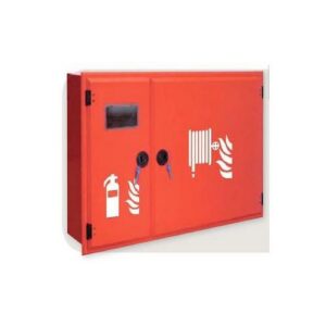 CE35A230 Naspo Dn25 Incasso Twin C/Portaestintore Tubo Rosso Mt.30 MANFREDI