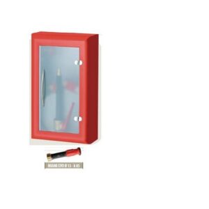 CE51A525 Idrante Linea Disegno Due Rosso Mt.25 Miami Evo Dn45 Art.Ce51 MANFREDI