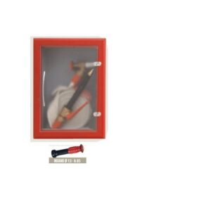 CE55A220 Idrante Portello L/ Disegno Tre Rosso Mt.20 Miami Dn45 MANFREDI