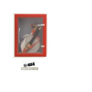 CE55A620 Idrante Portello L/ Disegno Tre Rosso Mt.20 Miami Genius Dn45 MANFREDI