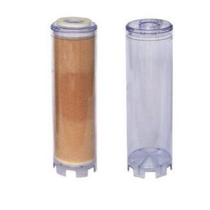 CFP00750 Cartucce filtranti con resine demineralizzate più cartuccia vuota 10" 1093 CAP EUROACQUE