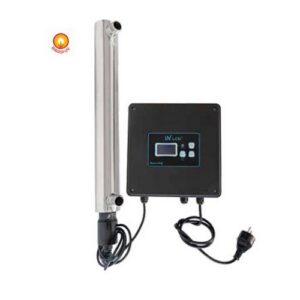 EUROS802 Debatterizzatore a raggi uv con centralina controllo LCD 1"1/2 EUROACQUE