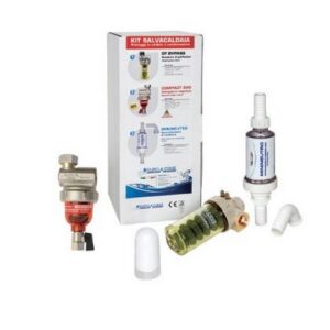 KITSALV1 Defangatore filtro magnetico+dosatore polifosfati+neutralizzatore condensa KIT SALVACALDAIA 1 EUROACQUE