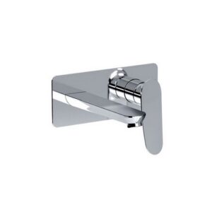 PE173950VI Miscelatore Lavabo a parete con bocca a sinistra EURORAMA