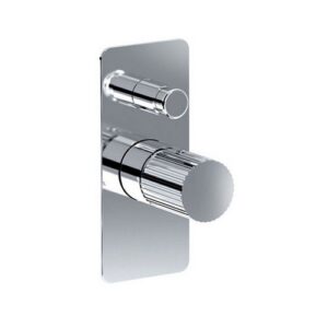 PE178030SLQ Parte esterna miscelatore  doccia incasso con deviatore 2 uscite cromo EURORAMA