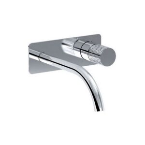 PE179950VISL Miscelatore lavabo a parete con bocca a sinistra EURORAMA