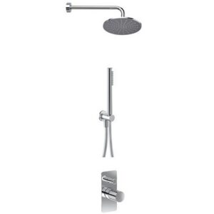 PER55000TCR Kit doccia con soffione e braccio EURORAMA