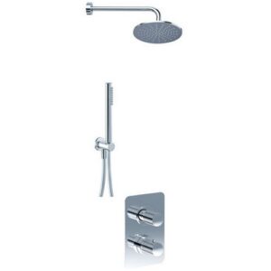 PER55000TTCRSLR Kit doccia con soffione e braccio EURORAMA