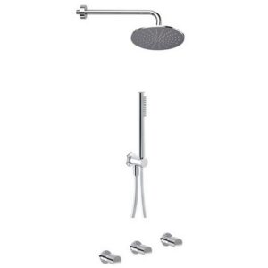 PER55215-D37 Combinazione doccia con soffione e braccio EURORAMA