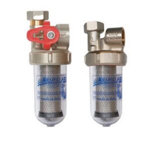 SOLODOSE Dosatore a sfere con filtro a squadra 3/4" + riduzioni da 1/2”SOLO BASIC EUROACQUE