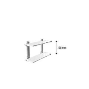 0600-60 Scaffale 2 piani plexiglass GIGLIO TL BATH - immagine 1