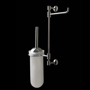 1526-C Portascopino con portarotolo a parete orientabile RIVIERA TL BATH