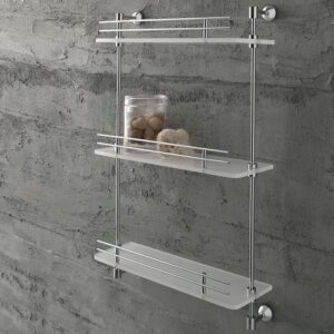 1543-C Scaffale cromato 3 ripiani RIVIERA TL BATH