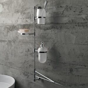 1558-C Colonna attrezzata con accessori orientabili RIVIERA TL BATH