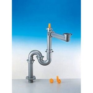 9.6921.11 Sifone Spazio 1/S 2" ร50 Tubo Pp Metallizzato Lira