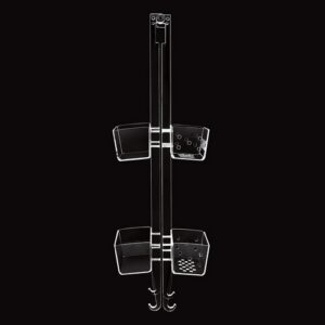 2162-C-TR Portaoggetti 2 piani con gancio FOR.BOX TL BATH