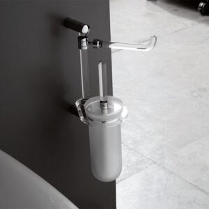 2526-C Portascopino e portarotolo a parete GARDENIA TL BATH