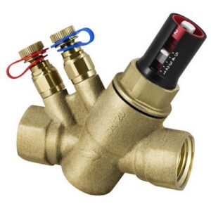 2874.04.10 Stabilizzatore automatico di portata con cartuccia regolabile nera 100-412L/H 1/2 RBM - immagine 1
