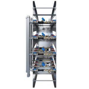 3684.05.00 Modulo di zona pluri-utenza MZ MultiBox Modular Verticale 3 vie RBM - immagine 1