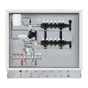 3691.02.00 Modulo di distribuzione preassemblato in kit da incasso 2 vie RBM