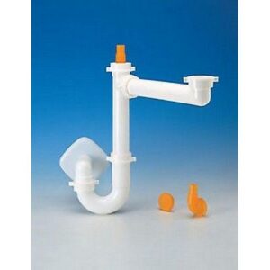9.1279.18 Sifone Spazio 1 Tubo Pp ร40 Cm 12 Bianco Lira