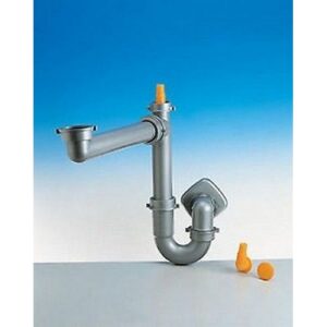 9.6921.10 Sifone Spazio 1 2" ร50 Tubo Pp Metallizzato Lira