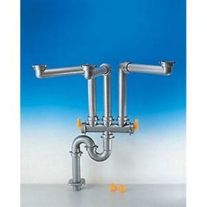 9.6927.11 Sifone Spazio 3/S 2" ร50 Tubo Pp Metallizzato Lira