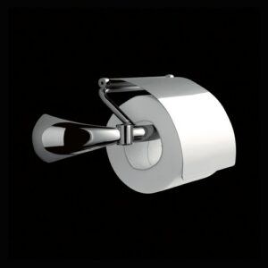 5525SX-C Portarotolo coperto lato sinistro cromato KOR TL BATH - immagine 1