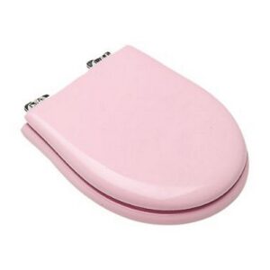 B41DES01P1 Copriwater Legno Laccato Rosa Bagno Cucciolo PONTE GIULIO