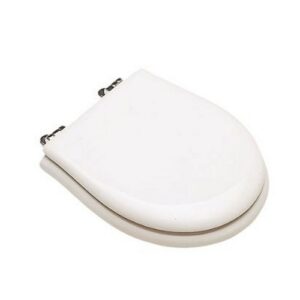 B41DES01W1 Copriwater Legno Laccato Bianco Bagno Cucciolo PONTE GIULIO
