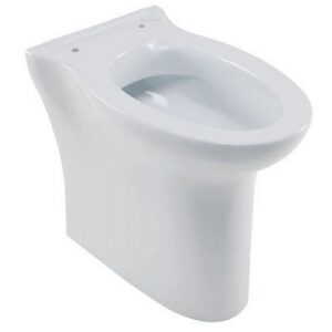 B42CBC21 Vaso Bianco Fissaggio A Pavimenti H.500Mm Rossari* 2 PONTE GIULIO