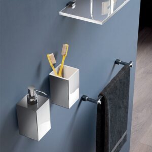 C423-C Dosatore sapone liquido a parete cromato CIAK TL BATH
