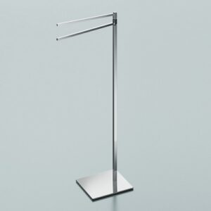 C474-C Piantana lavabo braccio doppio cromata MOOD CIAK TL BATH