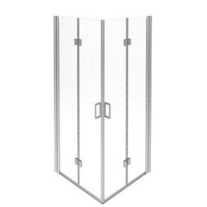 C53FBS35 Box Doccia Angolo 2 Ante 1000Mm H.1950Mm Sp.8 PONTE GIULIO