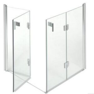C53FES24 Box Doccia Angolo Crist. 2 Ante 870/890 H.1000 PONTE GIULIO
