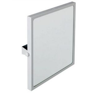 F41JPS25 Specchio Inclinabile 500X600 Con Bordo Bianco In Vetro Di Sicurezza PONTE GIULIO