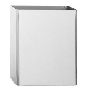 F70AFS01 Cestino Rifiuti Inox -Lt 26.5- 350Xh430X160Mm PONTE GIULIO