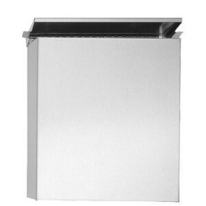F70AFS06 Cestino Rifiuti Appoggio Con Chiusura 200Xh250X100Mm PONTE GIULIO