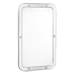 F70ATS14 Specchio Con Bordo Inox 285Xh.440Mm PONTE GIULIO