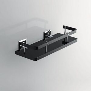 G211-C-VR Mensola con ringhiera plexiglass verde GRIP TL BATH - immagine 1