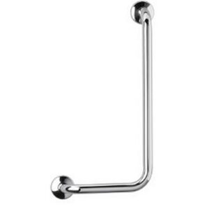 G29JBR19 Maniglione Di Sicurezza A "L" Inox Lucido Mm. 350X660 Dx PONTE GIULIO