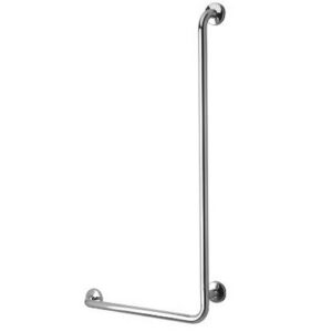 G29JBR20 Maniglione Di Sicurezza A "L" Inox Lucido Mm. 660X1200 Dx PONTE GIULIO